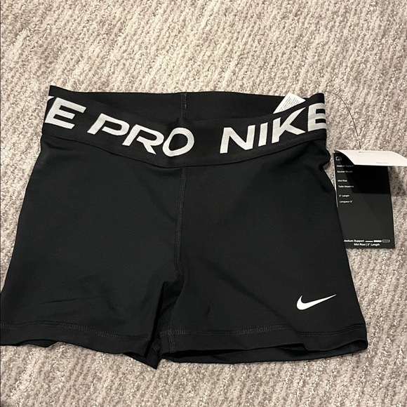 Nike Pants - Nike  PRO Women's Black Athletic Shorts size XS